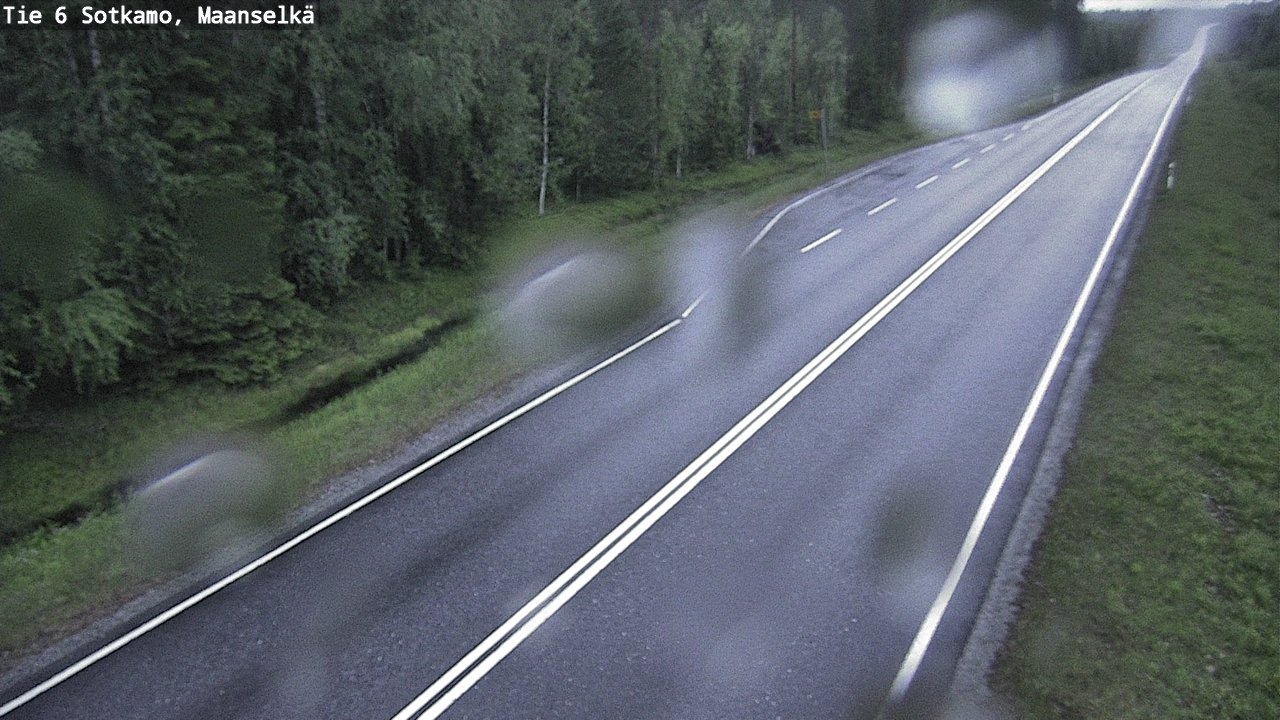 Kelikamerat Kuva Tie 6 Sotkamo, Maanselkä, Sotkamo, Kainuu