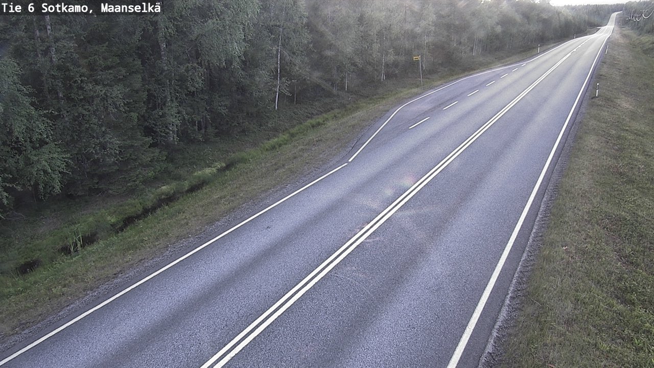 Kelikamerat Kuva Tie 6 Sotkamo, Maanselkä, Sotkamo, Kainuu
