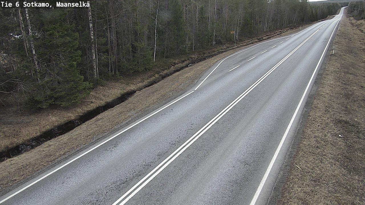 Kelikamerat Kuva Tie 6 Sotkamo, Maanselkä, Sotkamo, Kainuu