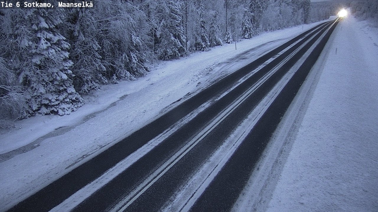 Kelikamerat Kuva Tie 6 Sotkamo, Maanselkä, Sotkamo, Kainuu
