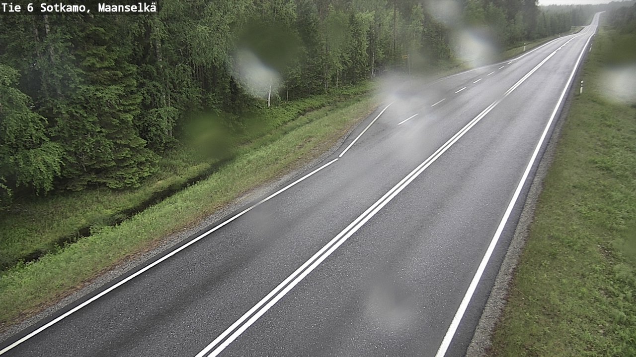 Kelikamerat Kuva Tie 6 Sotkamo, Maanselkä, Sotkamo, Kainuu