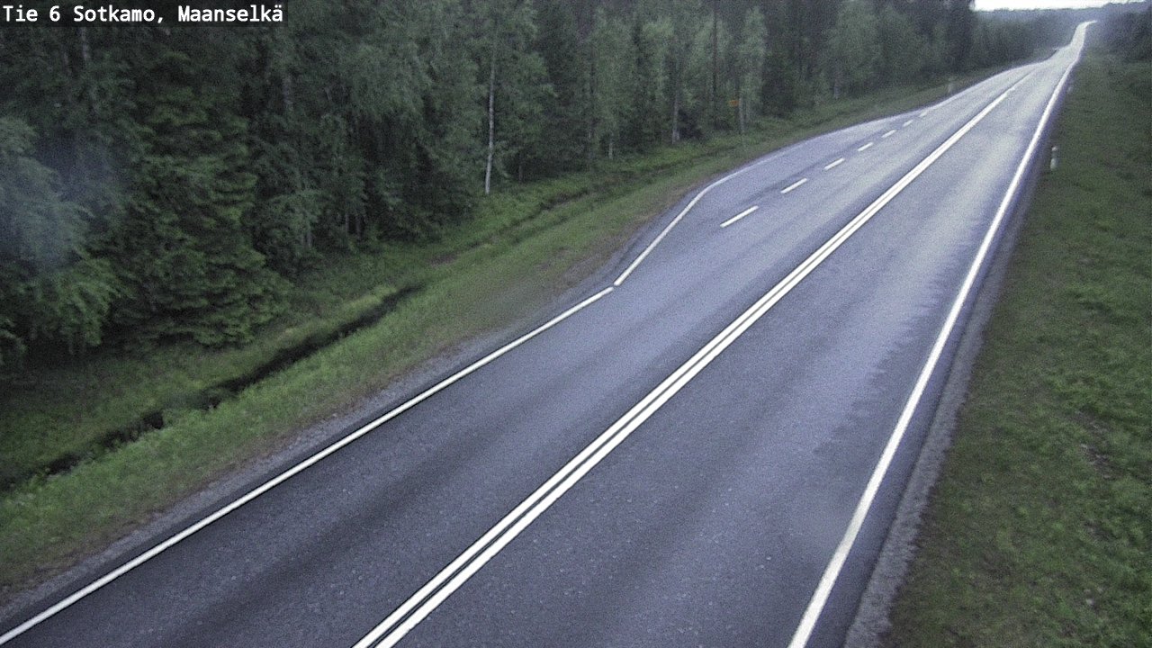 Kelikamerat Kuva Tie 6 Sotkamo, Maanselkä, Sotkamo, Kainuu