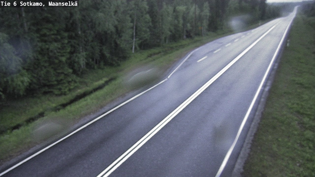Kelikamerat Kuva Tie 6 Sotkamo, Maanselkä, Sotkamo, Kainuu