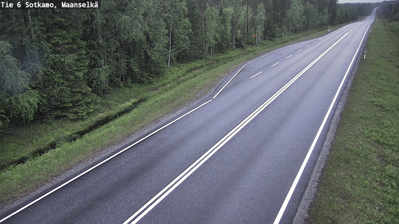 Kelikamerat Kuva Tie 6 Sotkamo, Maanselkä, Sotkamo, Kainuu