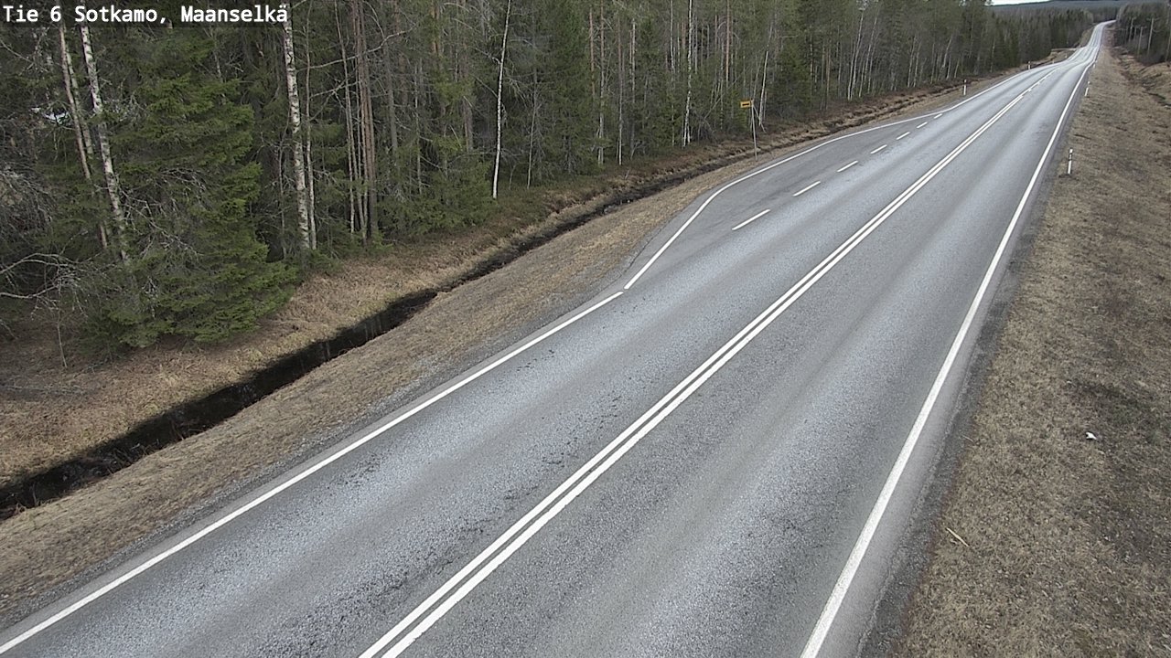 Kelikamerat Kuva Tie 6 Sotkamo, Maanselkä, Sotkamo, Kainuu