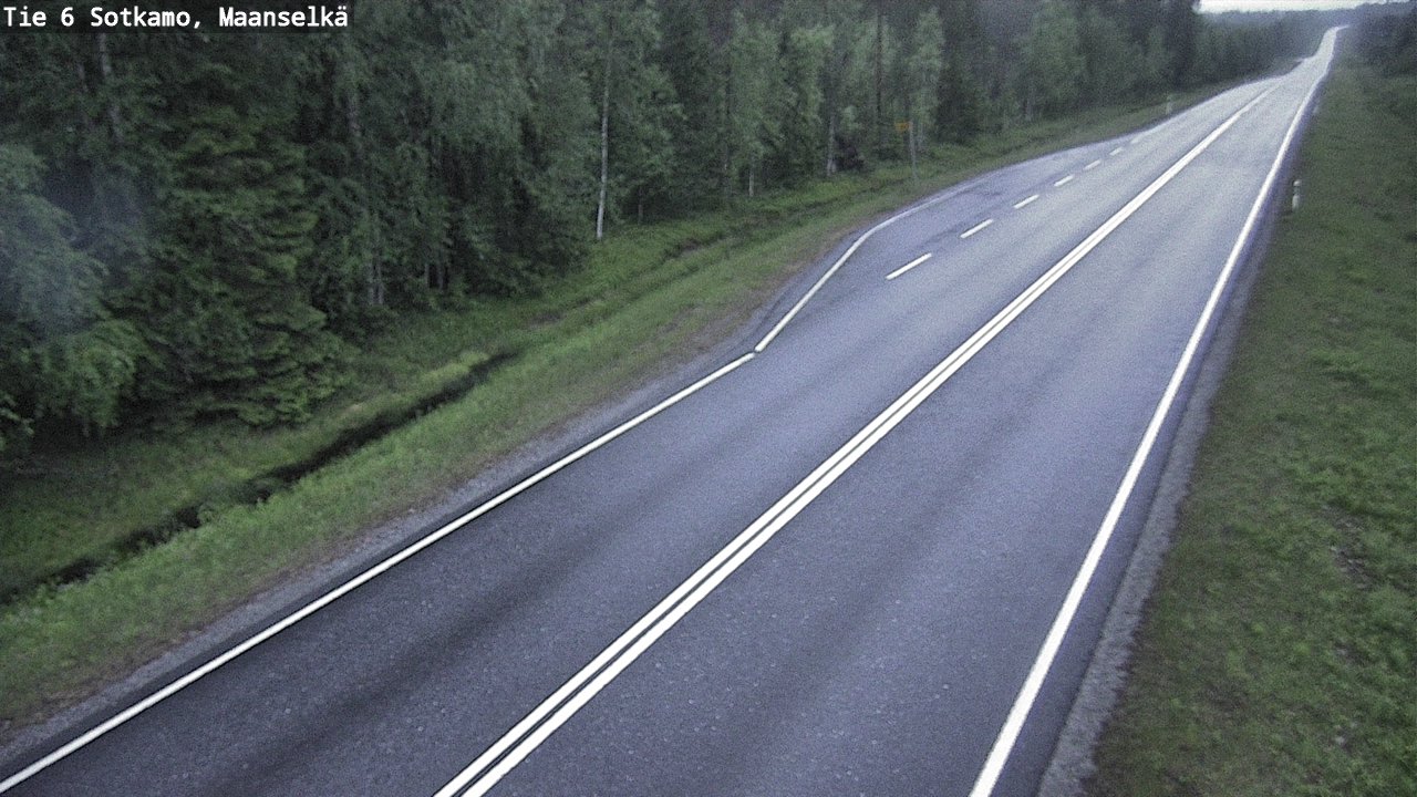 Kelikamerat Kuva Tie 6 Sotkamo, Maanselkä, Sotkamo, Kainuu