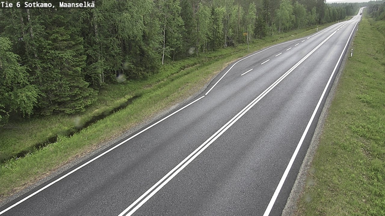 Kelikamerat Kuva Tie 6 Sotkamo, Maanselkä, Sotkamo, Kainuu