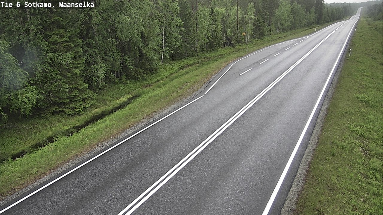 Kelikamerat Kuva Tie 6 Sotkamo, Maanselkä, Sotkamo, Kainuu