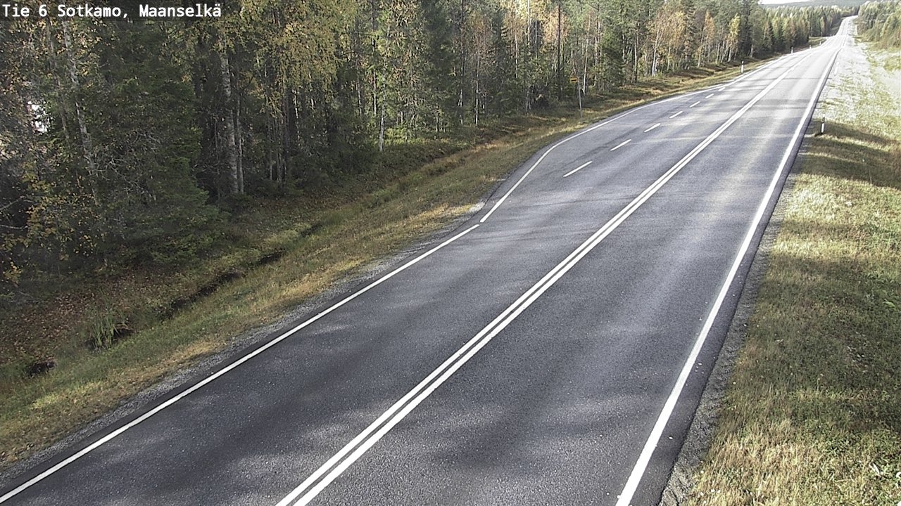 Kelikamerat Kuva Tie 6 Sotkamo, Maanselkä, Sotkamo, Kainuu