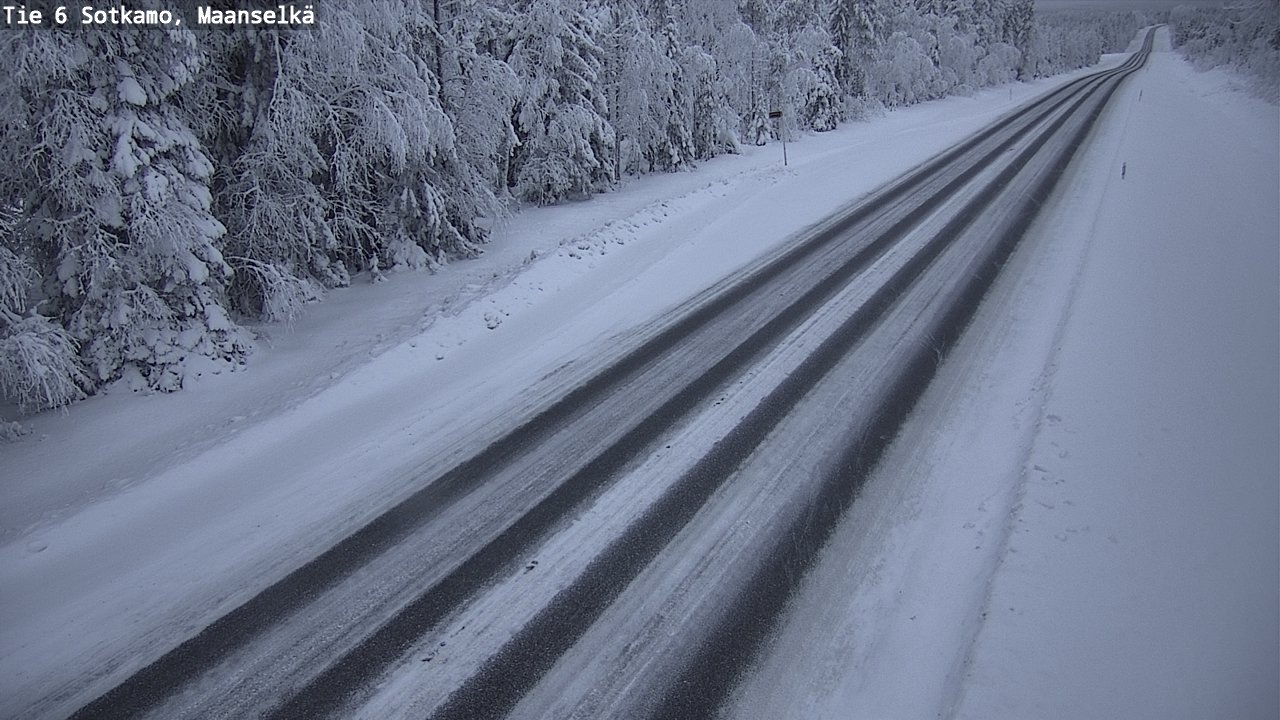 Kelikamerat Kuva Tie 6 Sotkamo, Maanselkä, Sotkamo, Kainuu