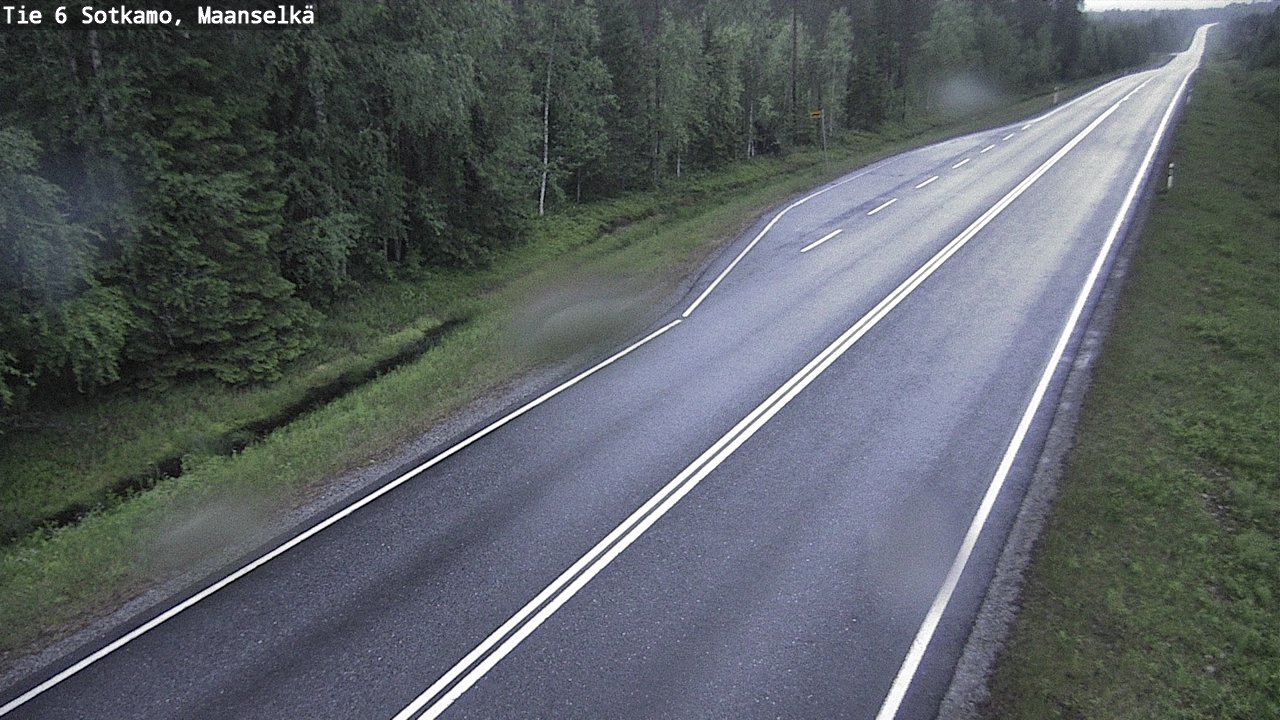 Kelikamerat Kuva Tie 6 Sotkamo, Maanselkä, Sotkamo, Kainuu