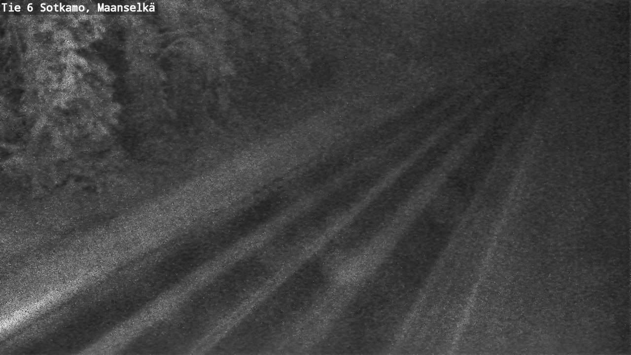 Weather Camera Image Väg 6 Sotkamo, Maanselkä, Sotkamo, Kainuu