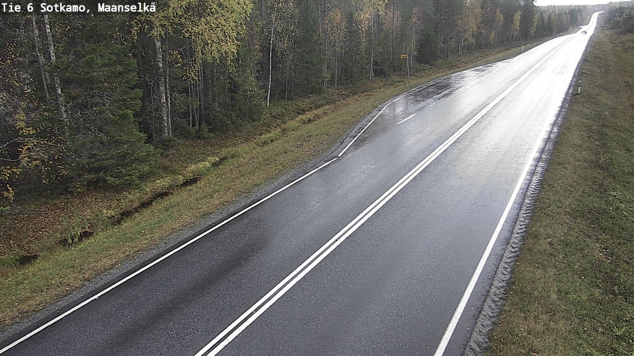 Kelikamerat Kuva Tie 6 Sotkamo, Maanselkä, Sotkamo, Kainuu