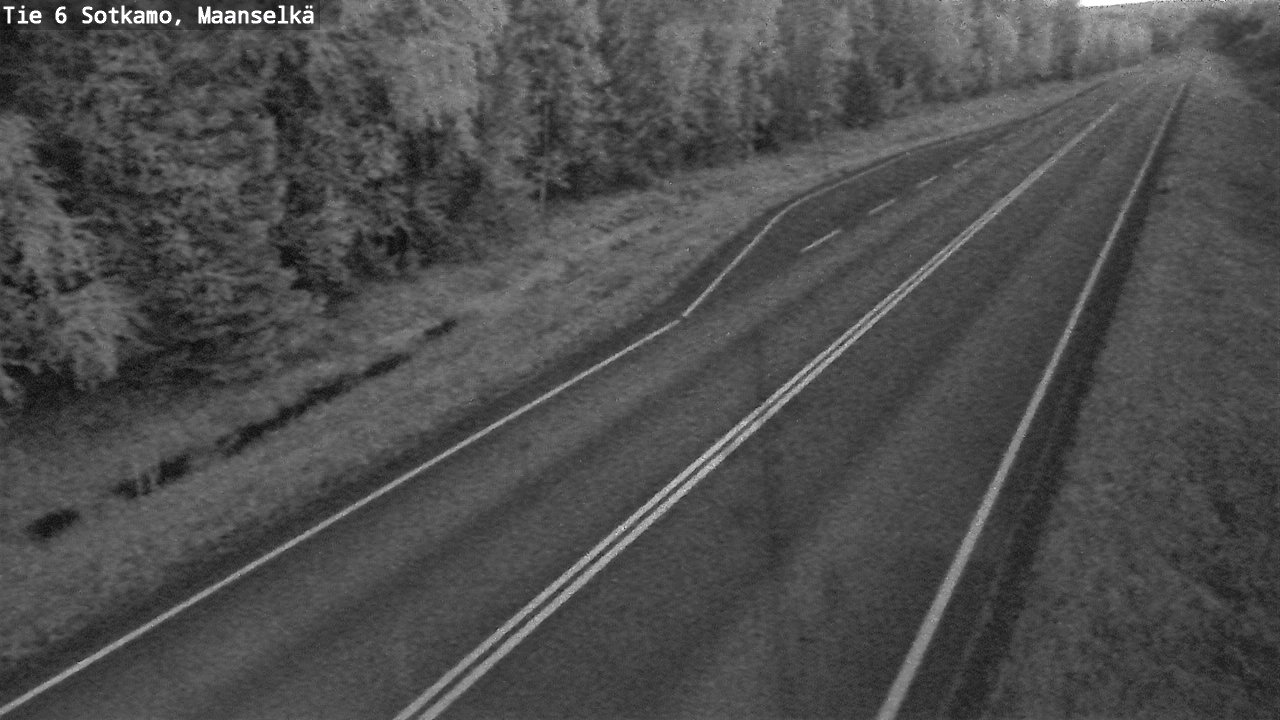 Kelikamerat Kuva Tie 6 Sotkamo, Maanselkä, Sotkamo, Kainuu