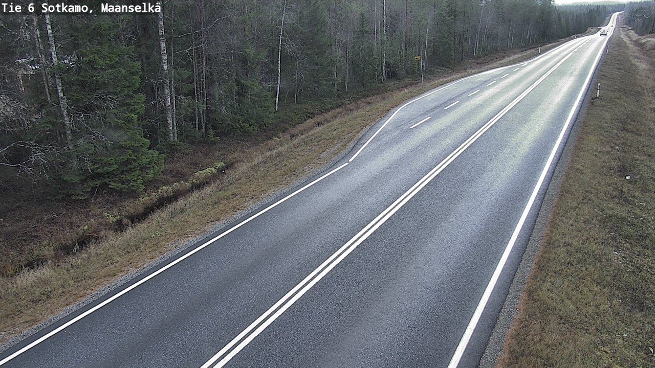 Kelikamerat Kuva Tie 6 Sotkamo, Maanselkä, Sotkamo, Kainuu