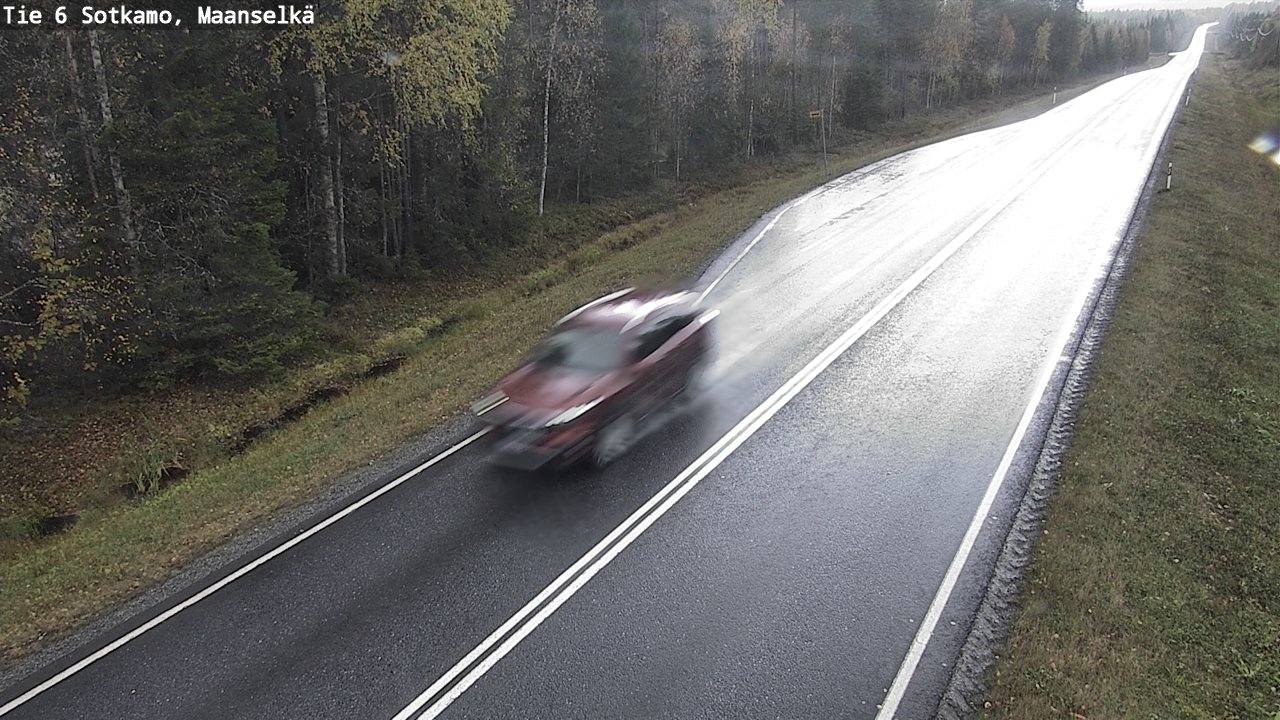 Kelikamerat Kuva Tie 6 Sotkamo, Maanselkä, Sotkamo, Kainuu