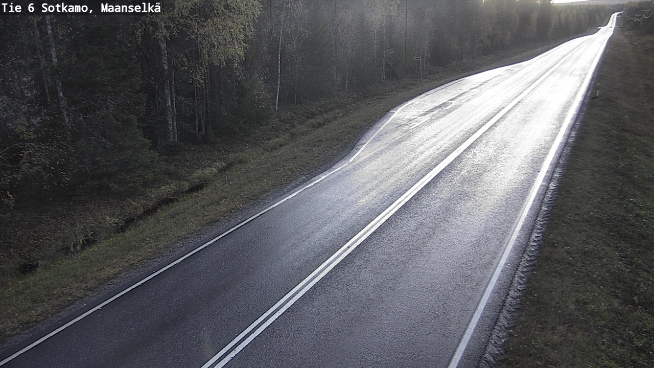 Kelikamerat Kuva Tie 6 Sotkamo, Maanselkä, Sotkamo, Kainuu