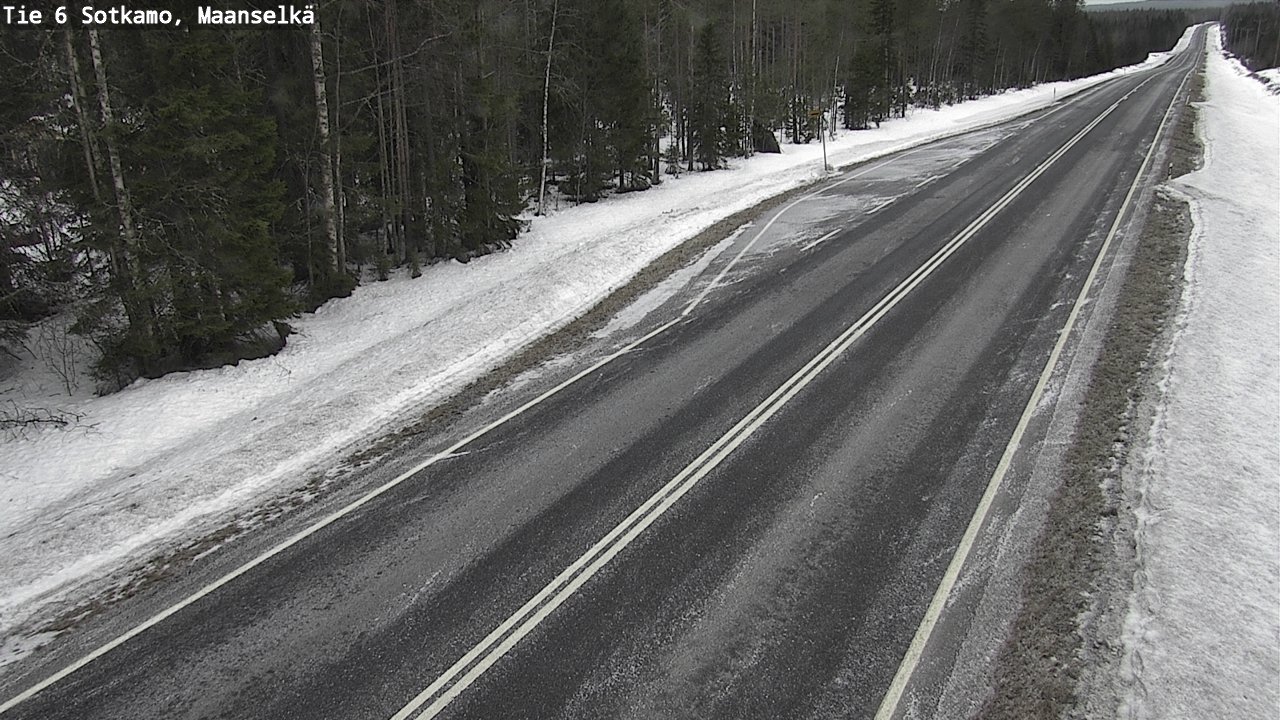 Kelikamerat Kuva Tie 6 Sotkamo, Maanselkä, Sotkamo, Kainuu
