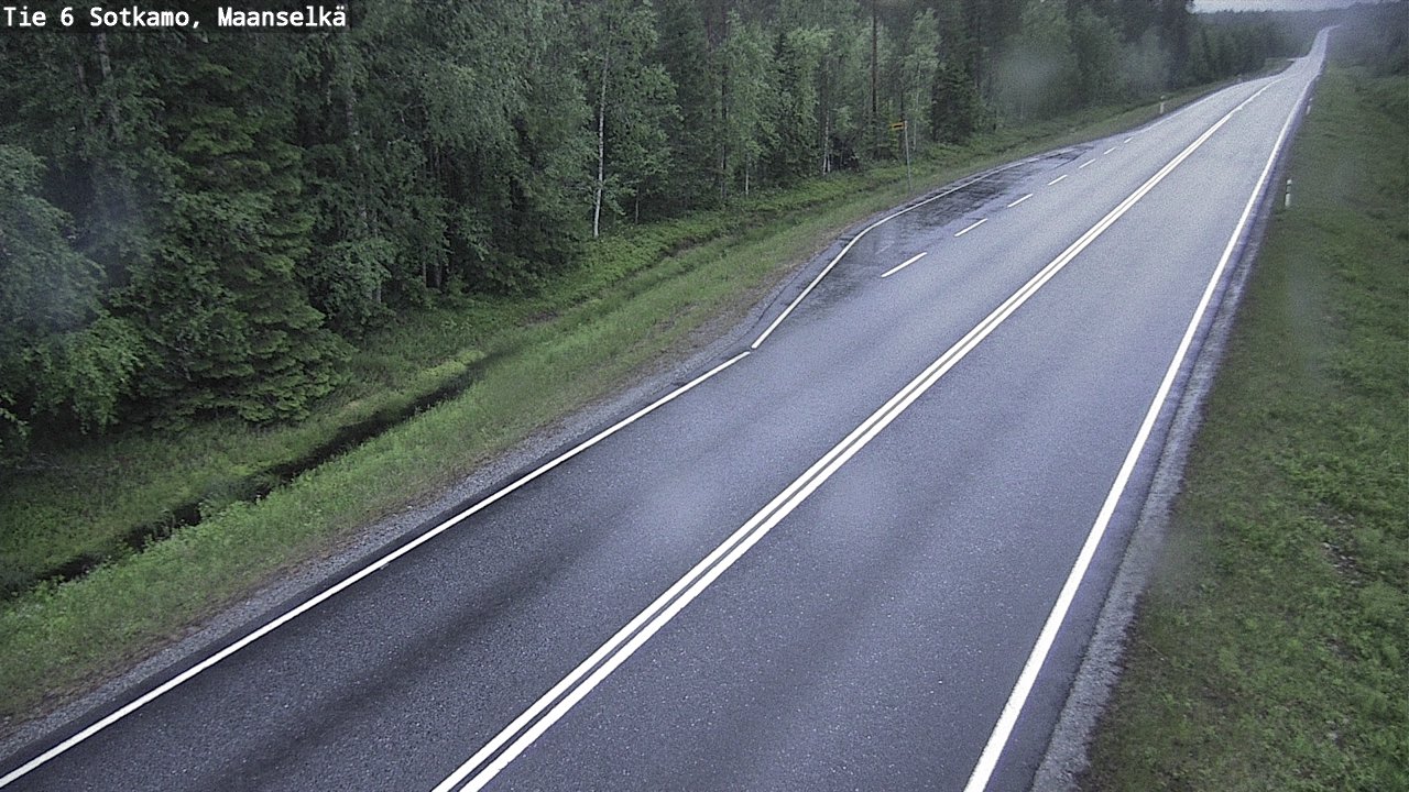 Kelikamerat Kuva Tie 6 Sotkamo, Maanselkä, Sotkamo, Kainuu