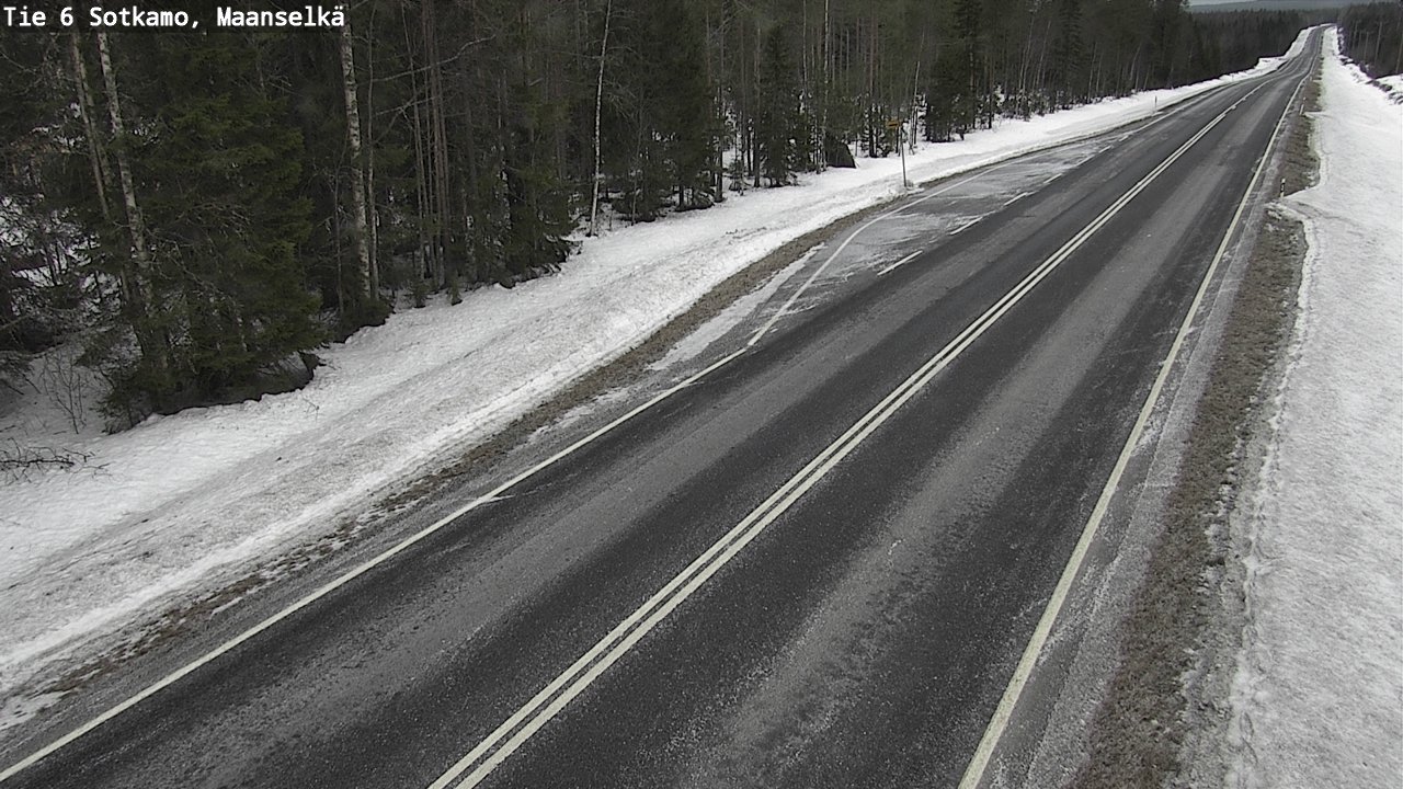 Kelikamerat Kuva Tie 6 Sotkamo, Maanselkä, Sotkamo, Kainuu