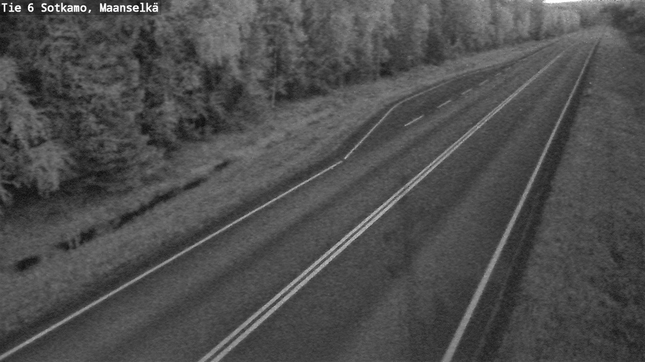 Kelikamerat Kuva Tie 6 Sotkamo, Maanselkä, Sotkamo, Kainuu