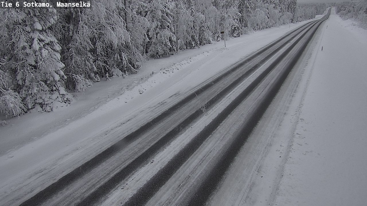 Kelikamerat Kuva Tie 6 Sotkamo, Maanselkä, Sotkamo, Kainuu