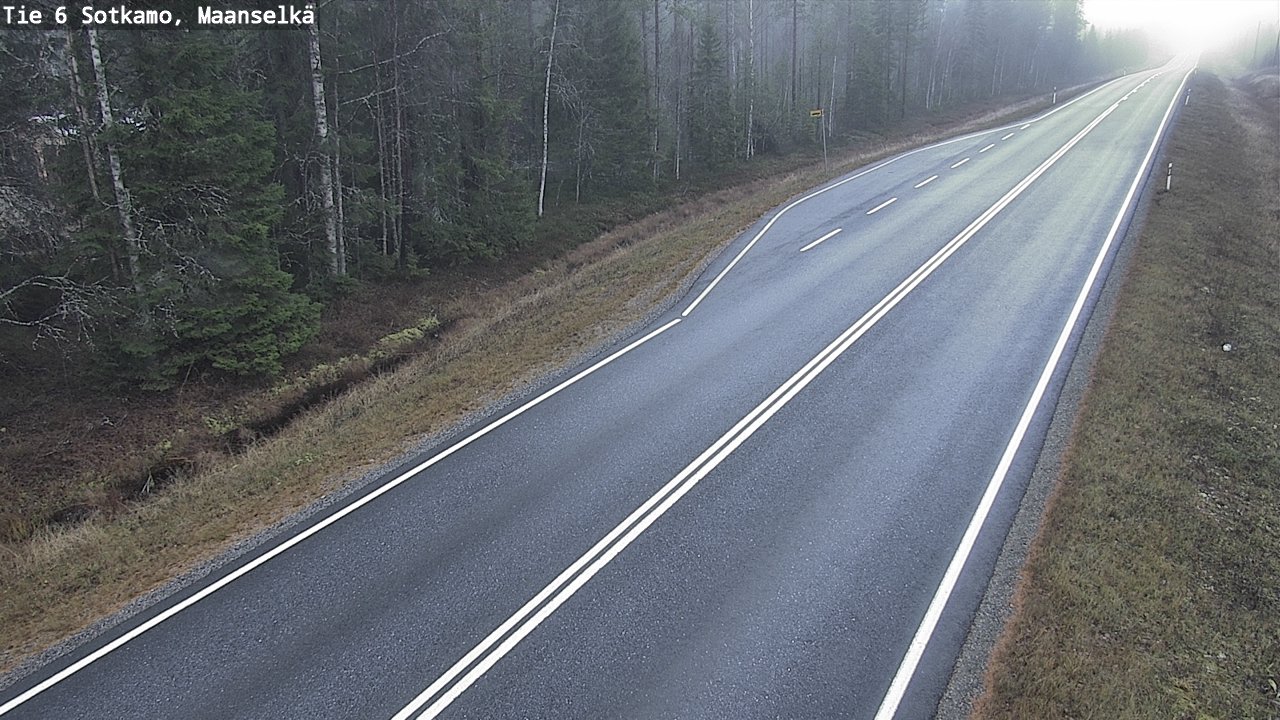 Kelikamerat Kuva Tie 6 Sotkamo, Maanselkä, Sotkamo, Kainuu
