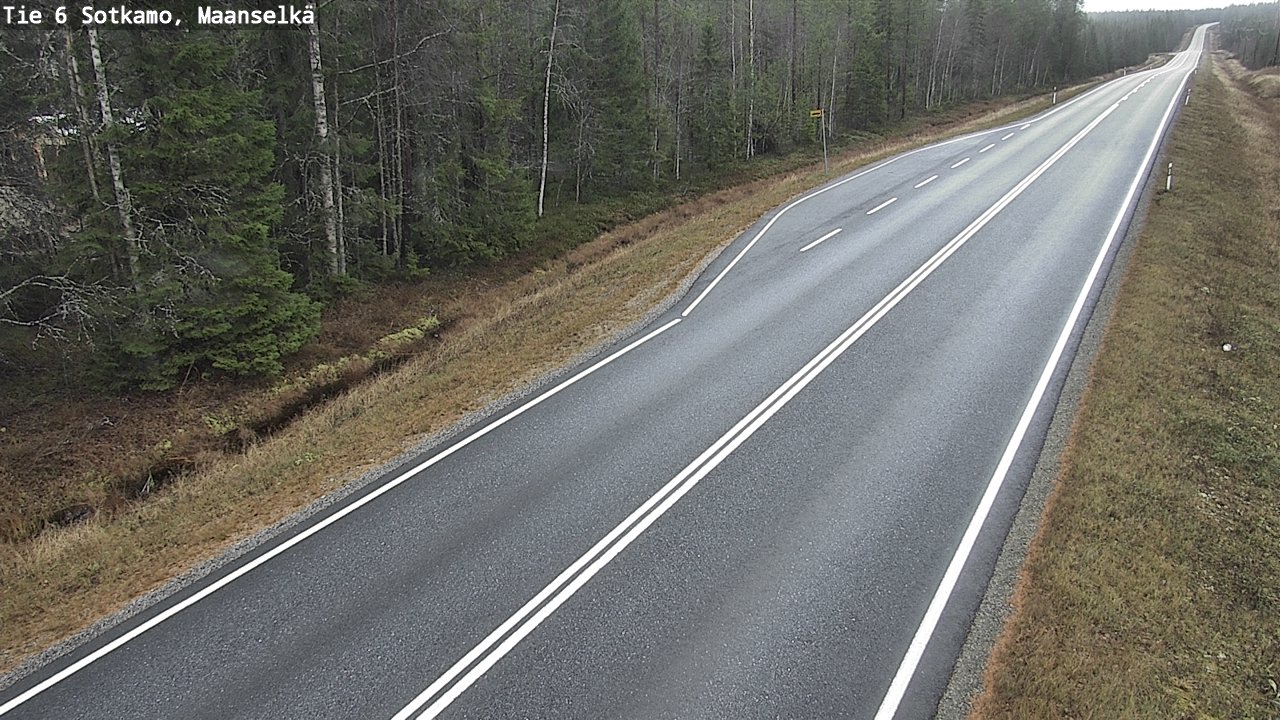 Kelikamerat Kuva Tie 6 Sotkamo, Maanselkä, Sotkamo, Kainuu