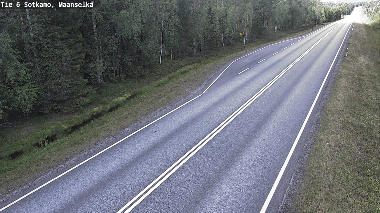 Kelikamerat Kuva Tie 6 Sotkamo, Maanselkä, Sotkamo, Kainuu