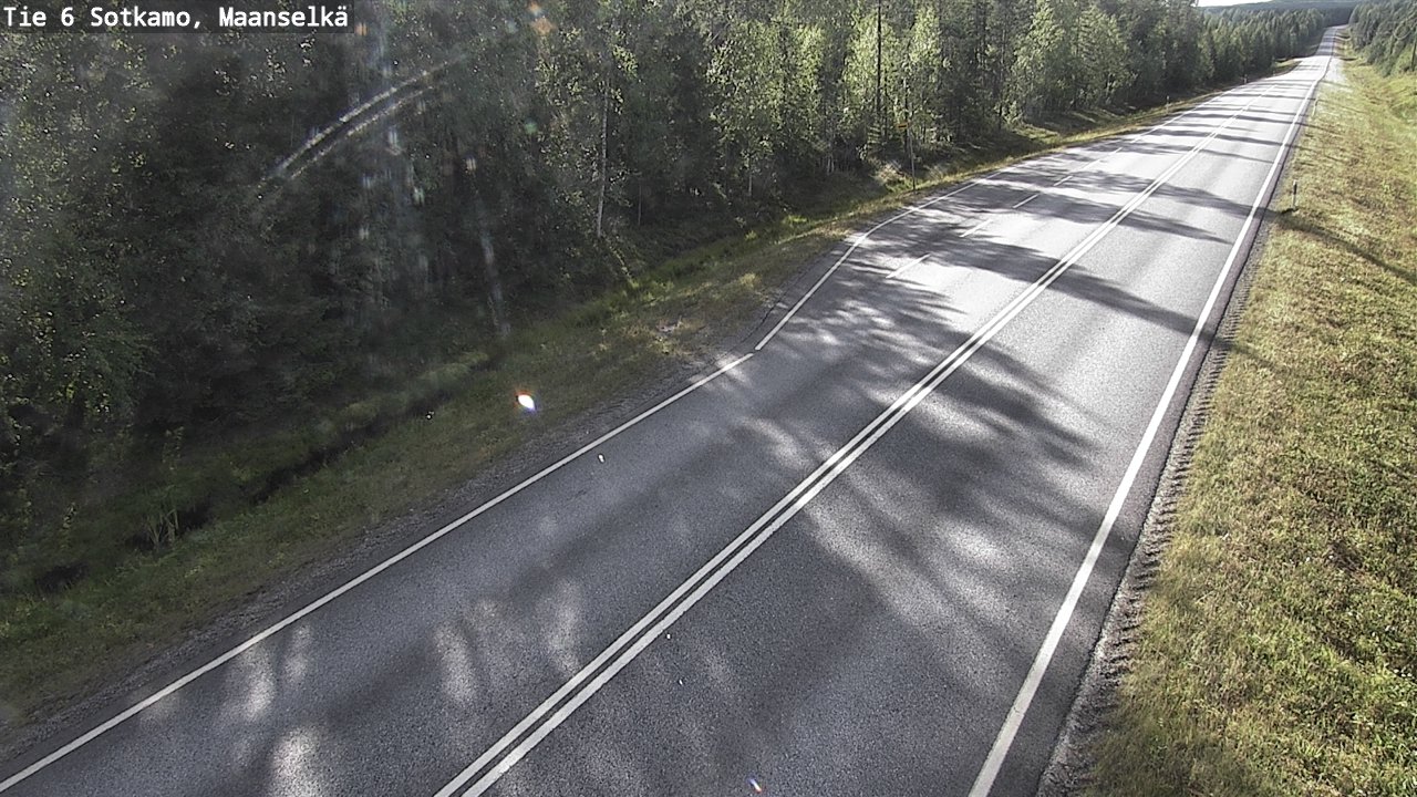 Kelikamerat Kuva Tie 6 Sotkamo, Maanselkä, Sotkamo, Kainuu
