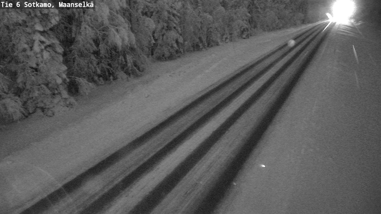 Kelikamerat Kuva Tie 6 Sotkamo, Maanselkä, Sotkamo, Kainuu