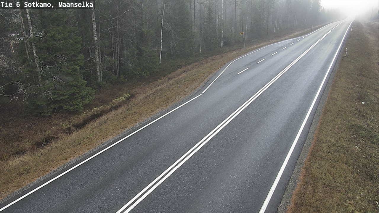 Kelikamerat Kuva Tie 6 Sotkamo, Maanselkä, Sotkamo, Kainuu