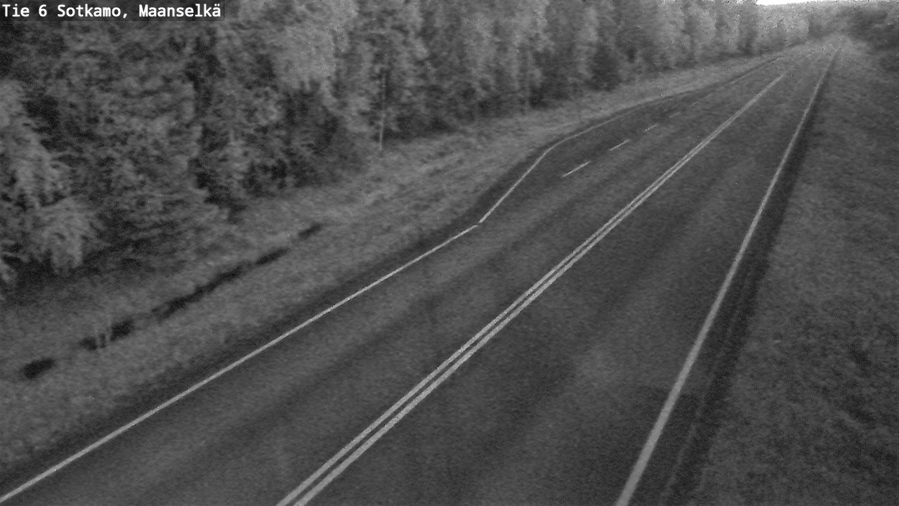 Kelikamerat Kuva Tie 6 Sotkamo, Maanselkä, Sotkamo, Kainuu
