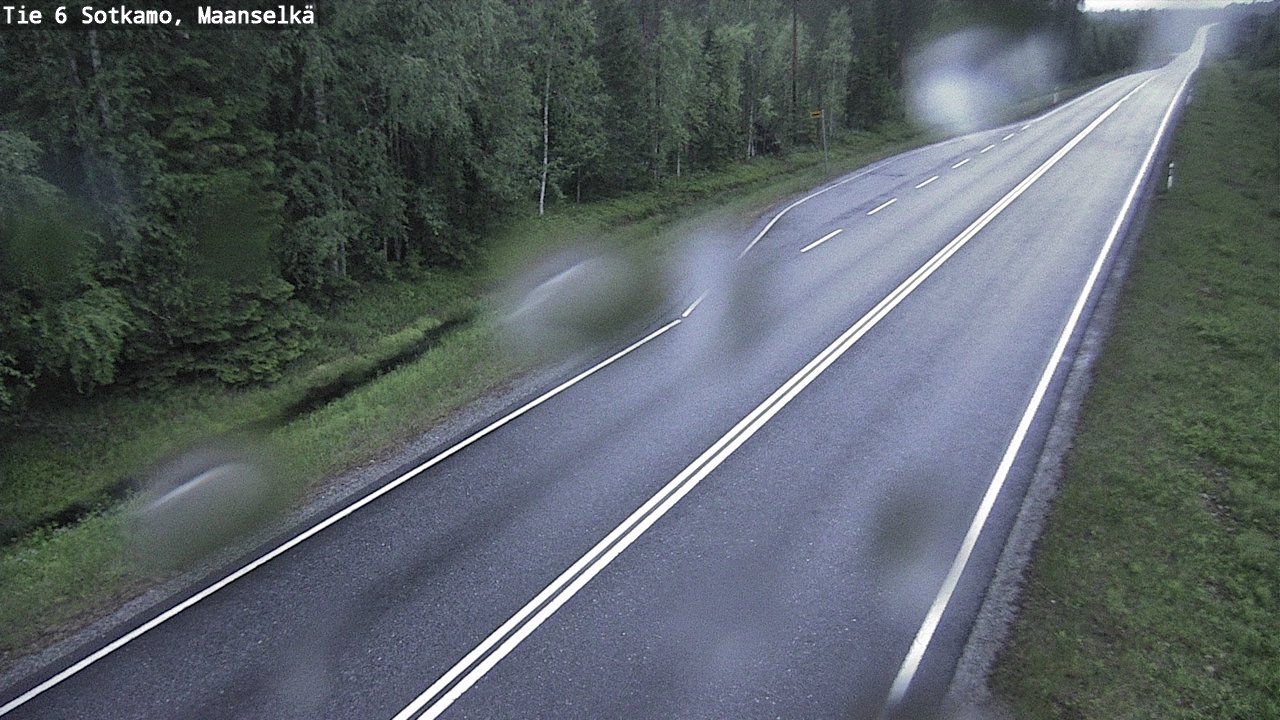 Kelikamerat Kuva Tie 6 Sotkamo, Maanselkä, Sotkamo, Kainuu