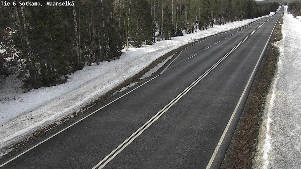 Kelikamerat Kuva Tie 6 Sotkamo, Maanselkä, Sotkamo, Kainuu