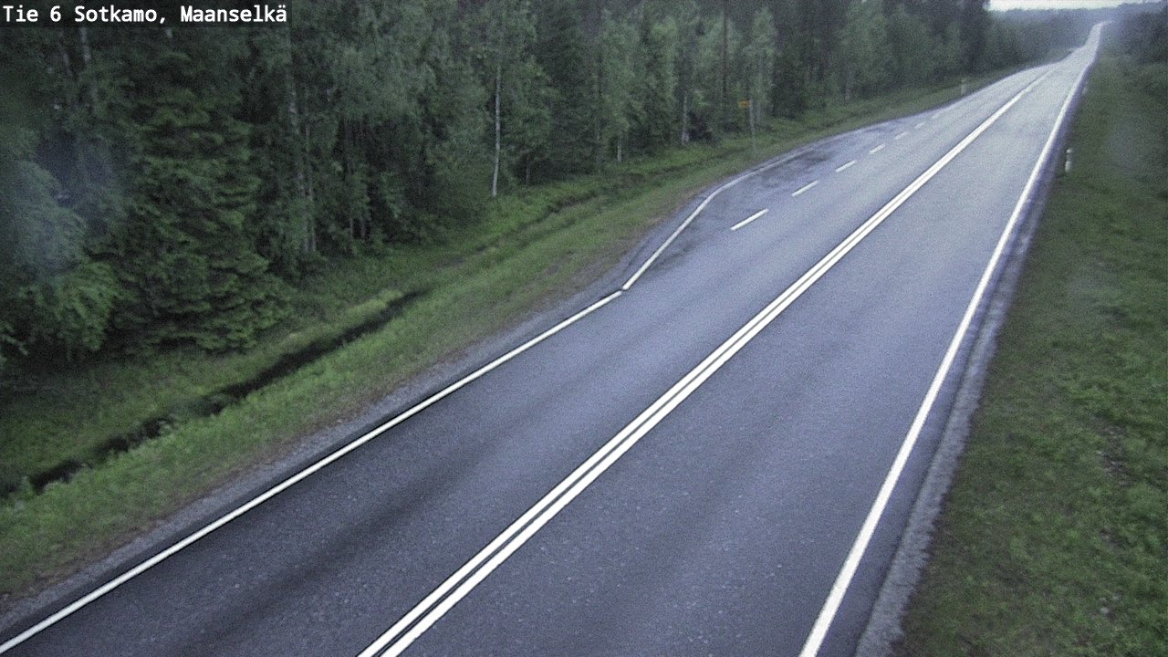 Kelikamerat Kuva Tie 6 Sotkamo, Maanselkä, Sotkamo, Kainuu