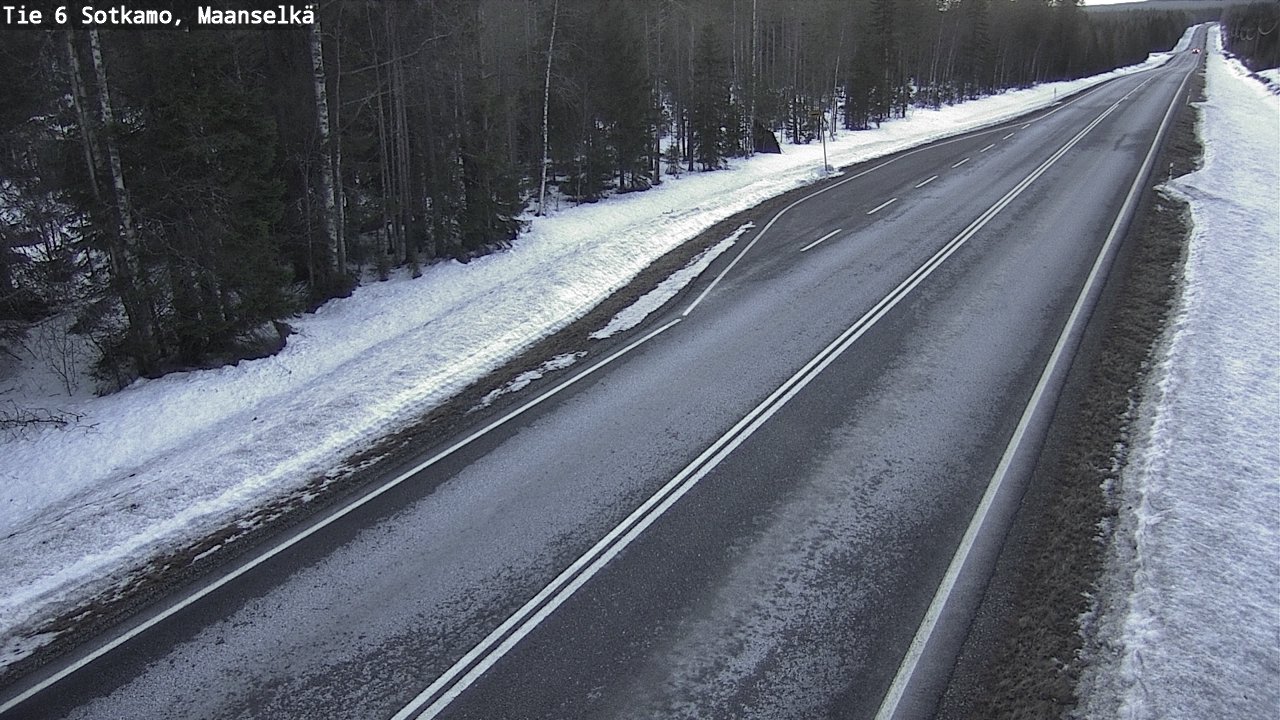 Kelikamerat Kuva Tie 6 Sotkamo, Maanselkä, Sotkamo, Kainuu