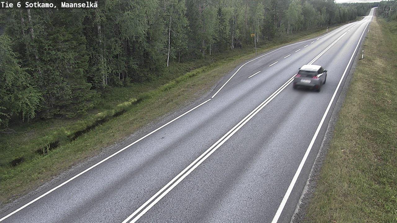 Kelikamerat Kuva Tie 6 Sotkamo, Maanselkä, Sotkamo, Kainuu