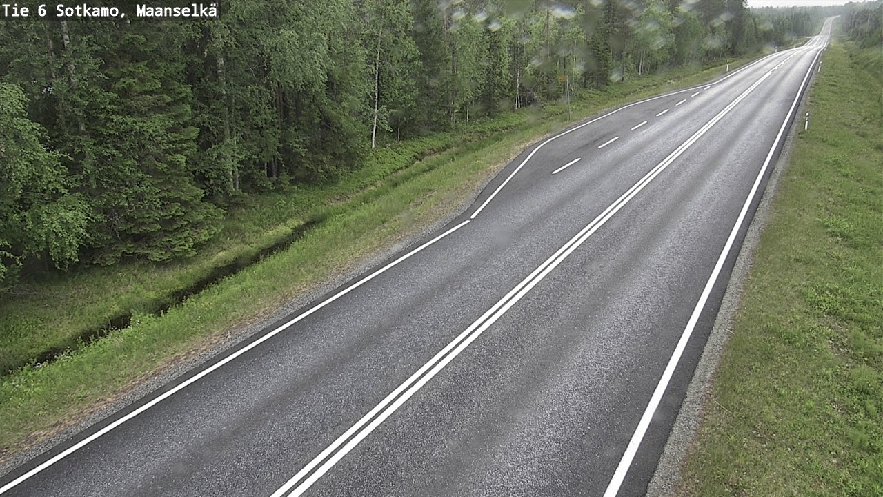 Kelikamerat Kuva Tie 6 Sotkamo, Maanselkä, Sotkamo, Kainuu