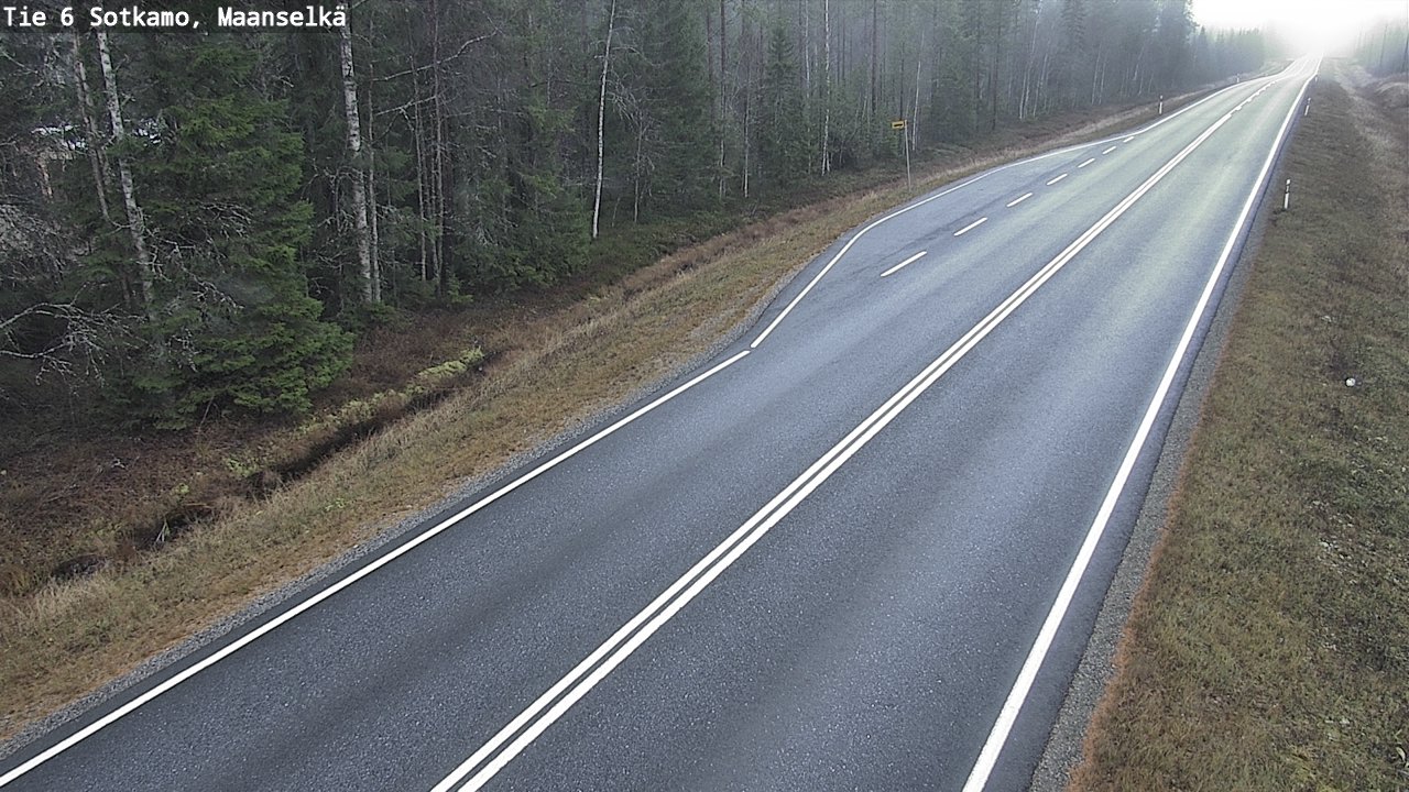 Kelikamerat Kuva Tie 6 Sotkamo, Maanselkä, Sotkamo, Kainuu