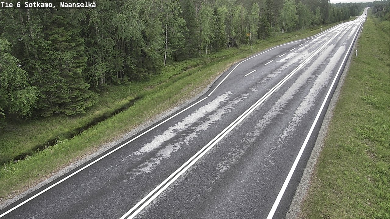 Kelikamerat Kuva Tie 6 Sotkamo, Maanselkä, Sotkamo, Kainuu