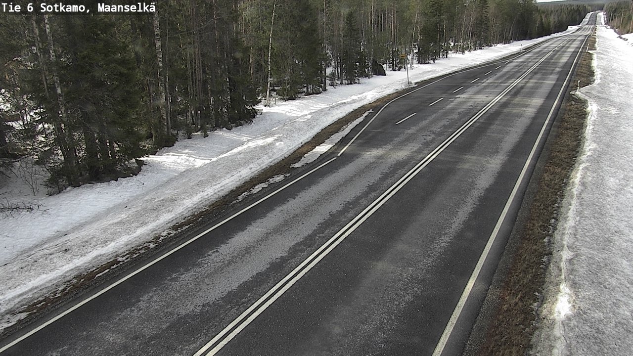 Kelikamerat Kuva Tie 6 Sotkamo, Maanselkä, Sotkamo, Kainuu