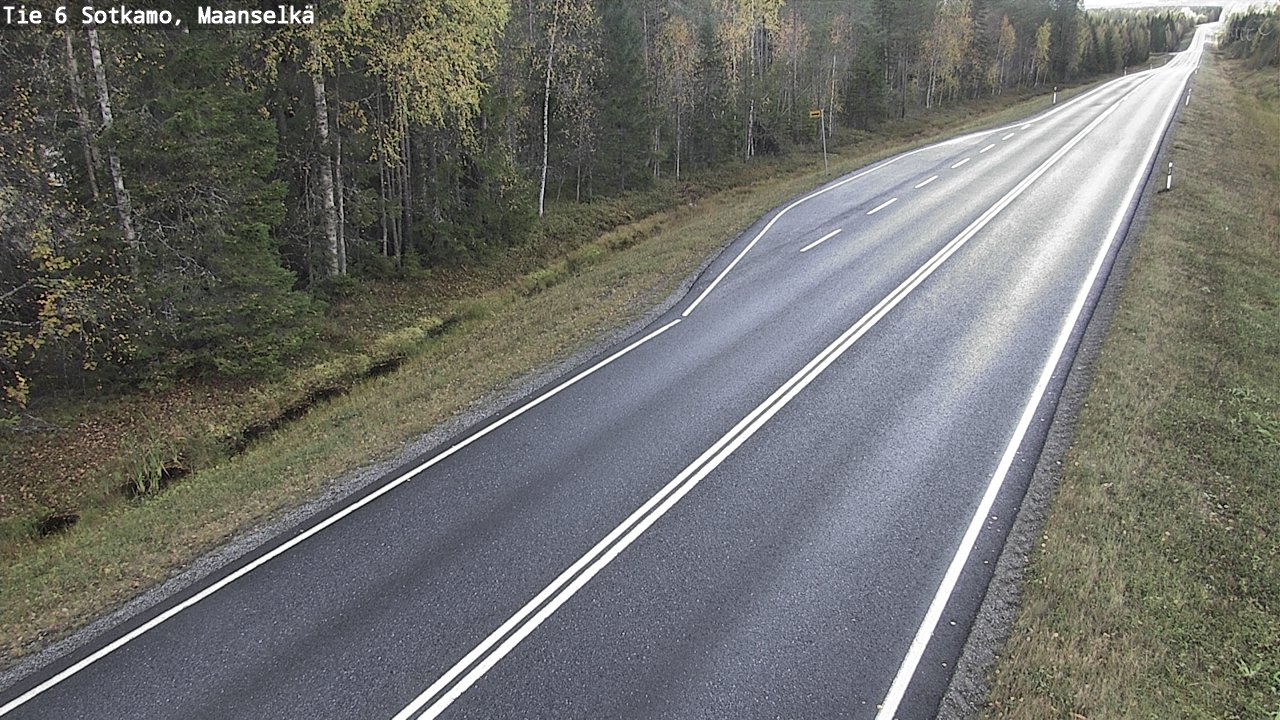 Kelikamerat Kuva Tie 6 Sotkamo, Maanselkä, Sotkamo, Kainuu