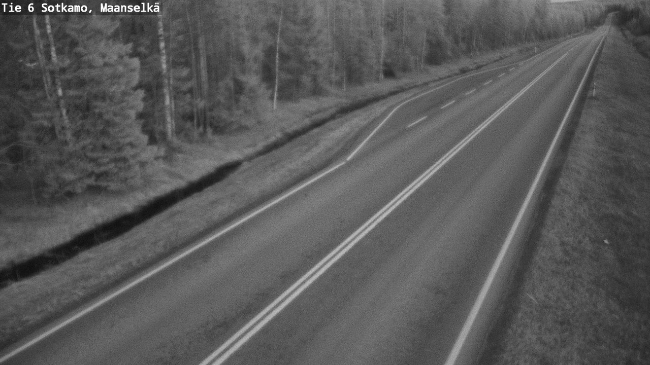 Kelikamerat Kuva Tie 6 Sotkamo, Maanselkä, Sotkamo, Kainuu