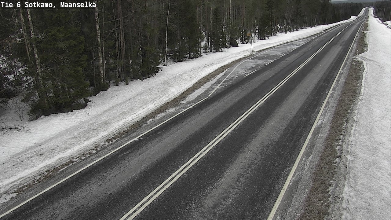 Kelikamerat Kuva Tie 6 Sotkamo, Maanselkä, Sotkamo, Kainuu