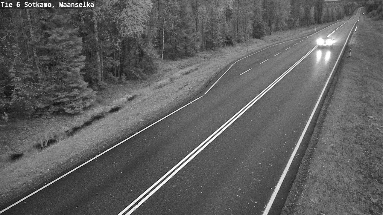 Kelikamerat Kuva Tie 6 Sotkamo, Maanselkä, Sotkamo, Kainuu