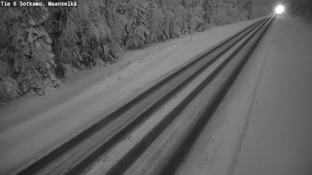 Kelikamerat Kuva Tie 6 Sotkamo, Maanselkä, Sotkamo, Kainuu