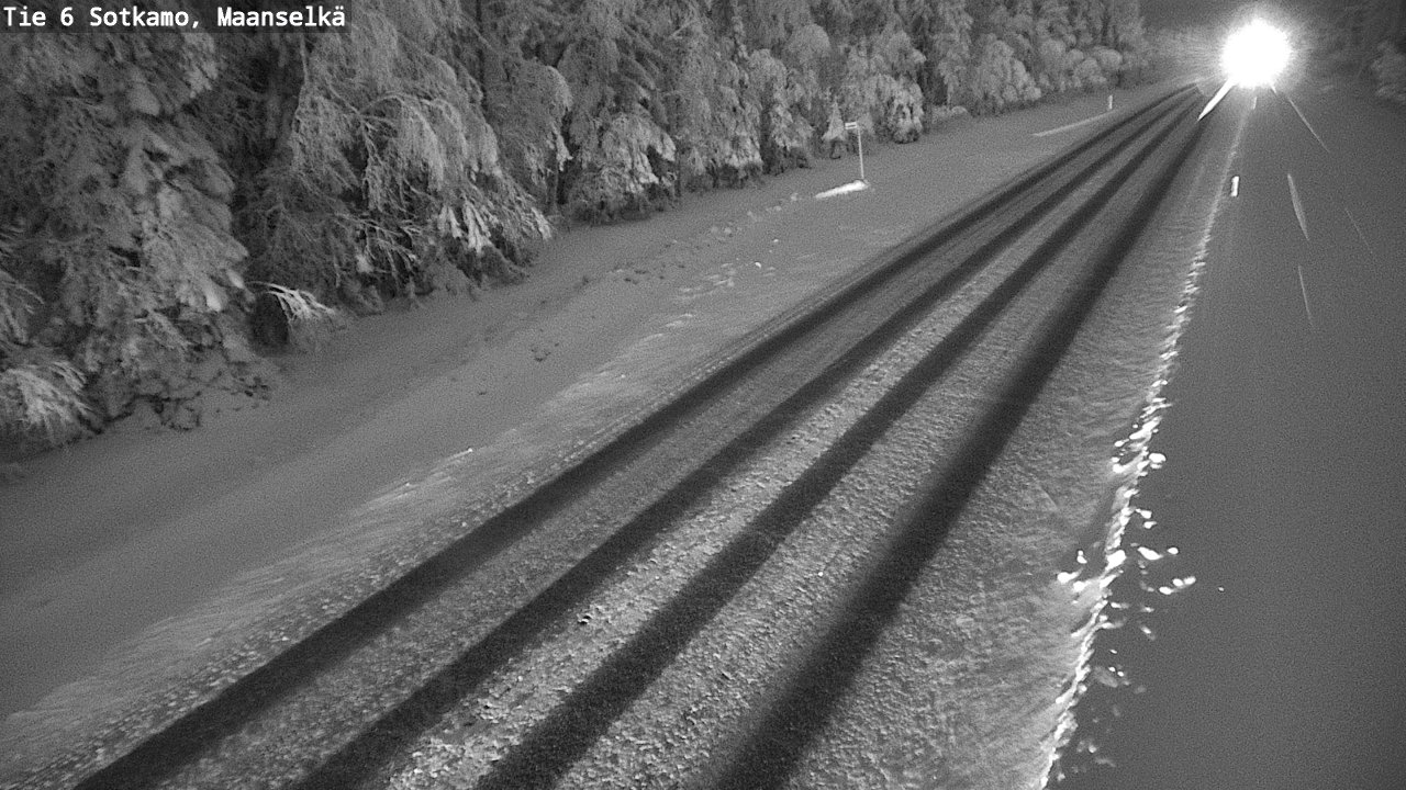 Kelikamerat Kuva Tie 6 Sotkamo, Maanselkä, Sotkamo, Kainuu