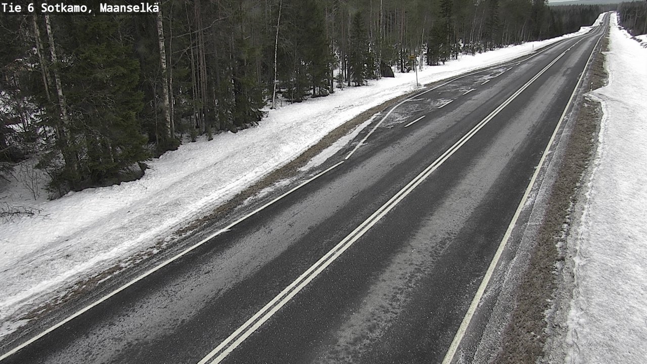 Kelikamerat Kuva Tie 6 Sotkamo, Maanselkä, Sotkamo, Kainuu