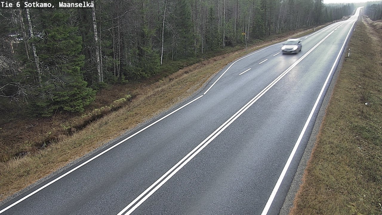 Kelikamerat Kuva Tie 6 Sotkamo, Maanselkä, Sotkamo, Kainuu